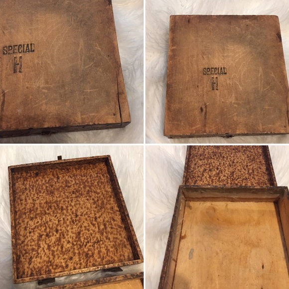Vintage Pyrography Box - Picture 5 of 8